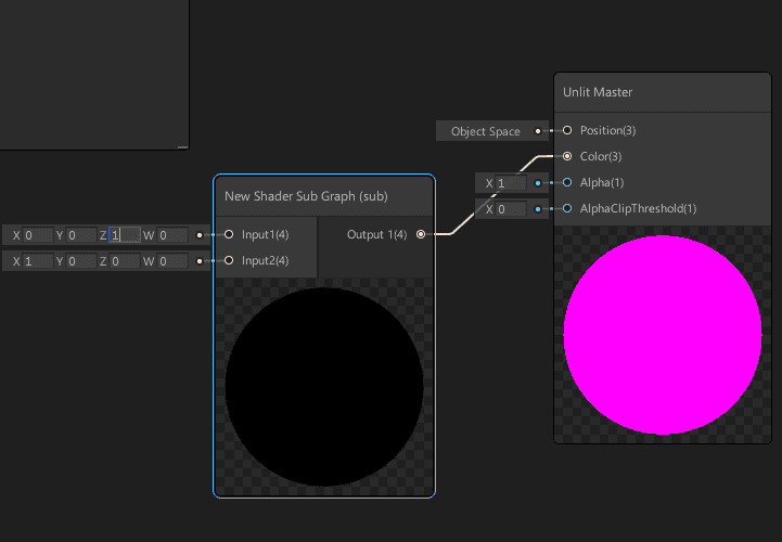 Unityのshader Graphを少し触ってみる 測度ゼロの抹茶チョコ