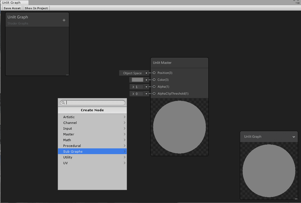 Unityのshader Graphを少し触ってみる 測度ゼロの抹茶チョコ